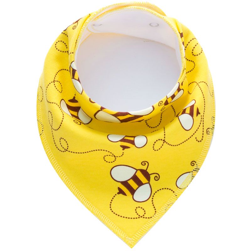 Washable Infant Bibs With Print